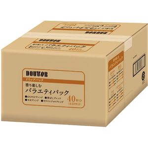 （まとめ）ドトールコーヒー ドリップパック香り楽しむバラエティパック 7g 1セット（80袋：40袋×2箱）【×2セット】【代引不可】