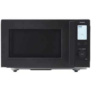 ツインバードセンサー付フラット電子レンジ 18L ブラック DR-F282B 1台